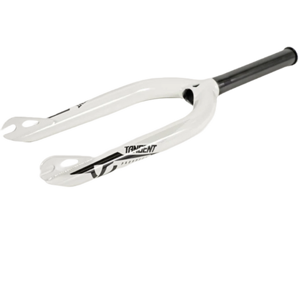 RACE INC. Threadless Chromoly BMX Fork - 1-1/8" Steerer, 20/24/26/29 Inch Wheel Options, Silver