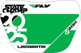 2025 Number Plate Insert