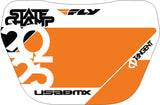 2025 Number Plate Insert