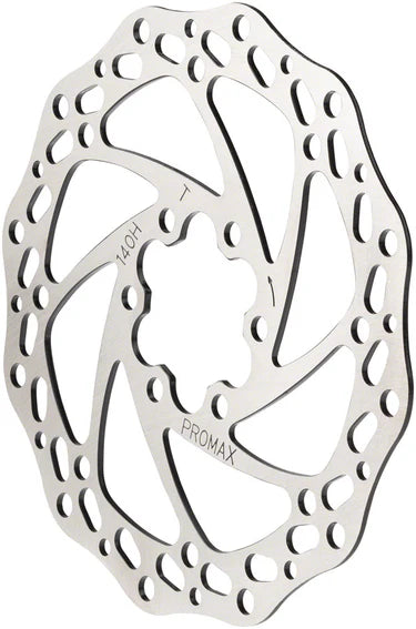 Promax Sport S1 Disc Brake Rotor - 140mm, 6-Bolt, Silver