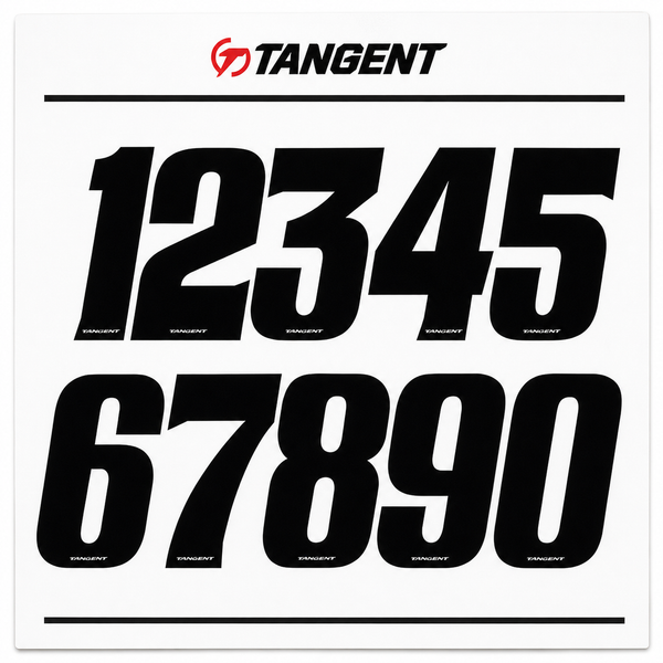 Tangent Front Plate Number (3")
