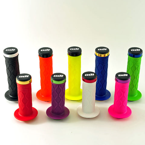 100mm Flanged Lock On Grips (Mini Size)