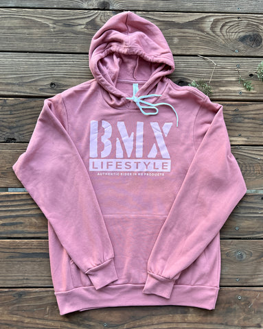 Super Soft RIM Earthy Pink BMX RACING hoodie