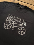 RIM (Rider In Me Products) Unisex Tee - Black/ White