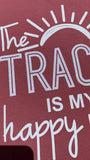 RIM (Rider In Me Products) Women's Tank Top "Track is my happy place"