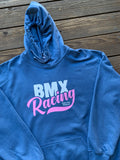 RIM BMX Racing Hoodie Earthy Blue/Flowery